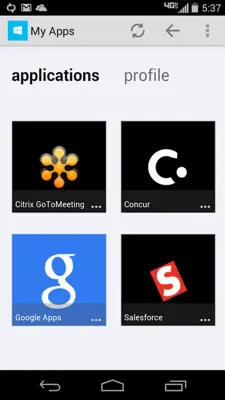 My Apps android App screenshot 1